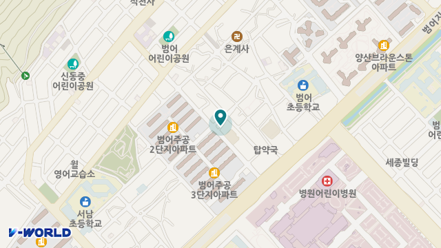 한울재가복지센터 위치 지도