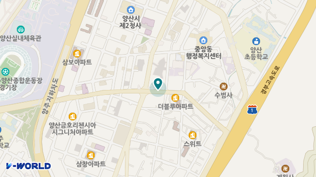우원재가노인복지센터 위치 지도