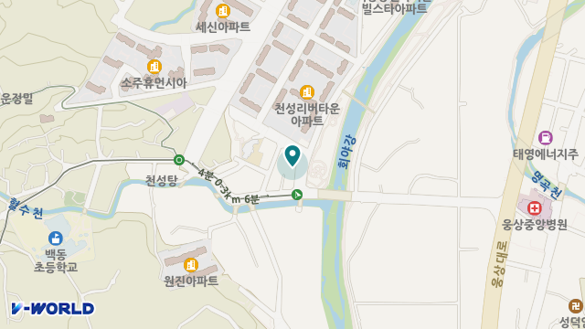 천성재가노인복지센터 위치 지도