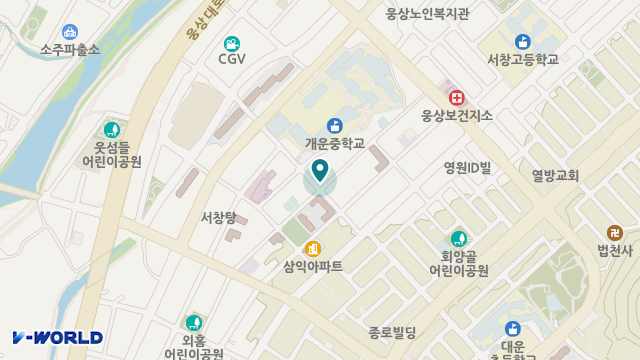 실버케어재가복지센터 위치 지도
