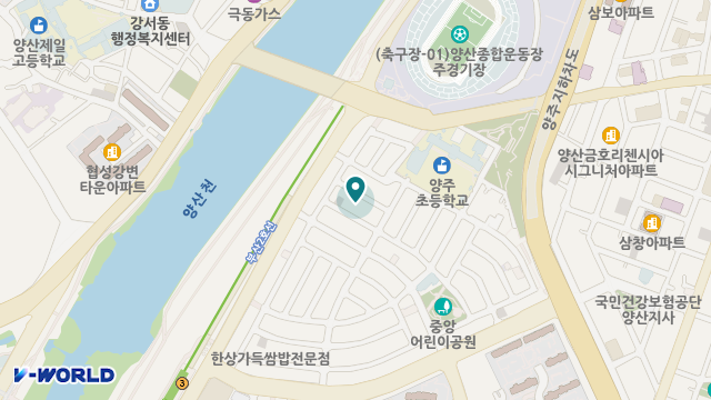 (가온)실버복지센터 위치 지도