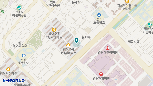 가람재가복지센터 위치 지도