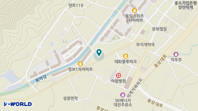 무지개재가복지센터 위치 지도