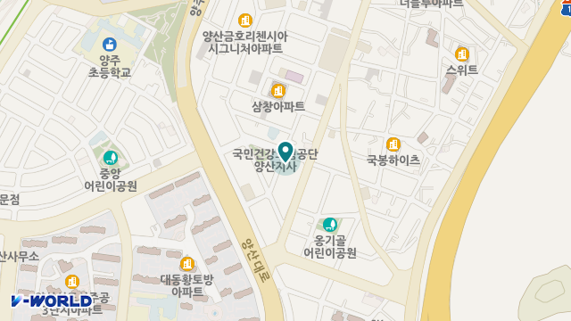 양산제일재가방문간호센터 위치 지도