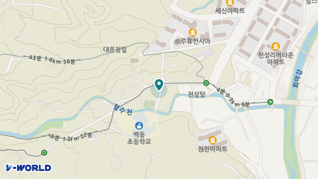 늘푸른복지센터 위치 지도