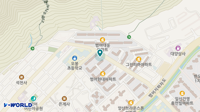 한솔요양센터 위치 지도