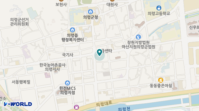의관의료기 위치 지도