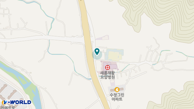 건강100세 의료기 위치 지도