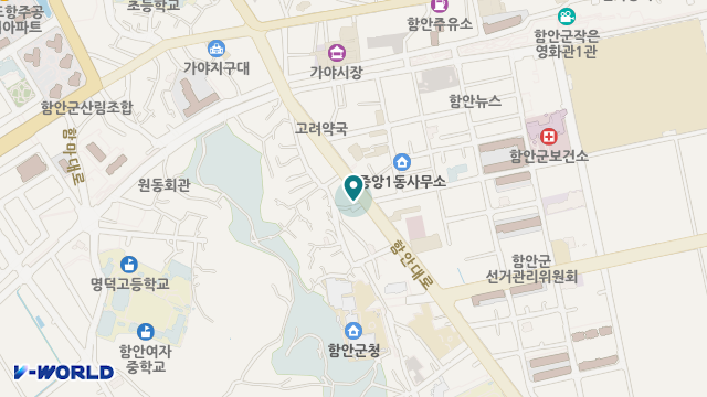 이원건강의료기 함안점 위치 지도