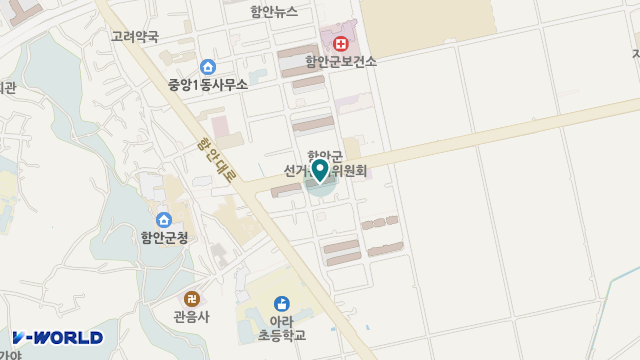 평안노인복지센터 위치 지도