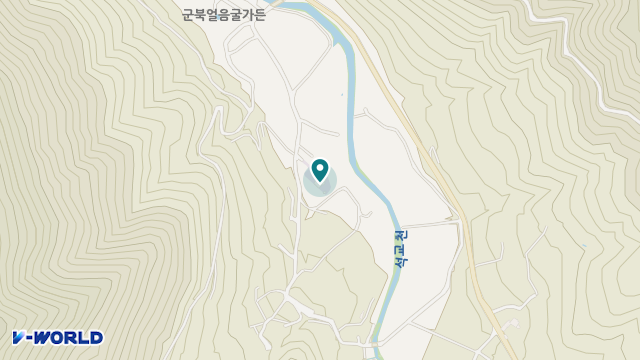 군북재가노인복지센터 위치 지도