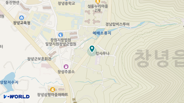 한마음노인복지센터 위치 지도