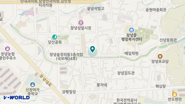 큰사랑재가노인복지센터 위치 지도