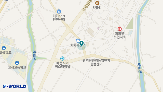 온누리노인복지센터 위치 지도
