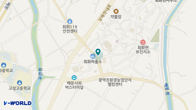 우리재가복지센터 위치 지도