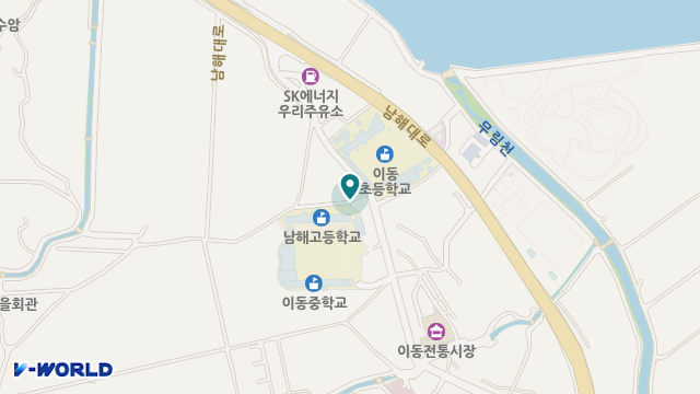 남해재가노인복지센터 위치 지도