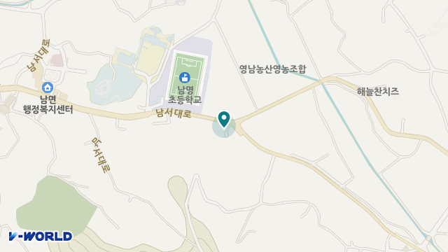 그루터기노인복지센터 위치 지도