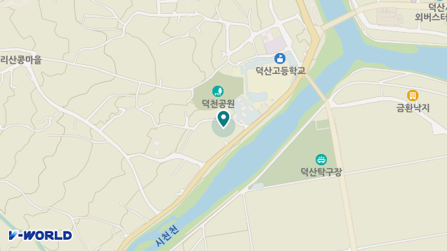 덕산복지센터 위치 지도