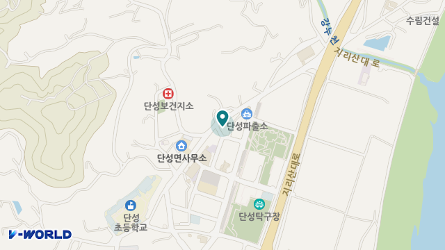 단성재가노인복지센터 위치 지도
