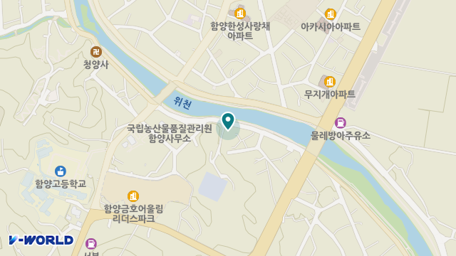 함양주간요양복지센터 위치 지도