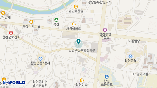 용주노인복지센터 위치 지도