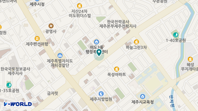 제주방문간호센터 위치 지도
