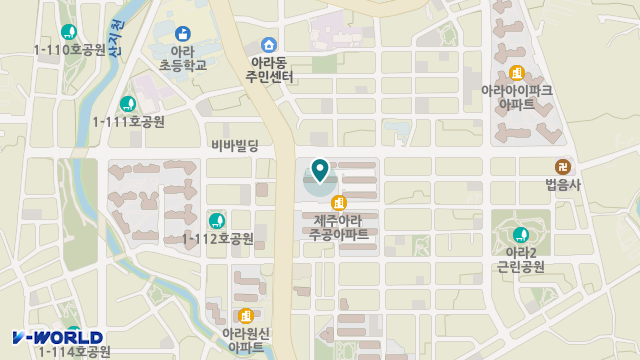 한마음복지센터 위치 지도