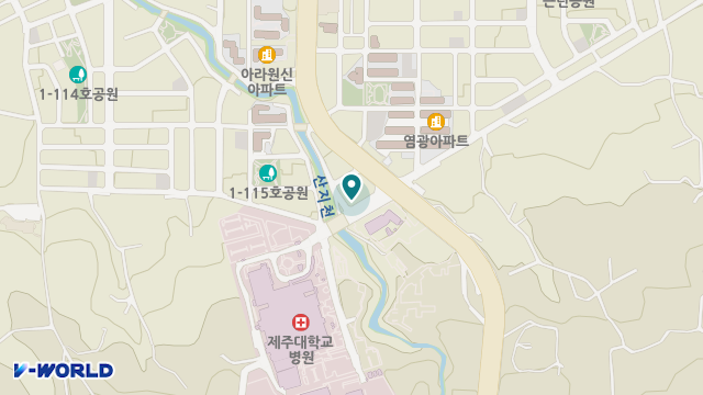 (주)시온요양기관 위치 지도