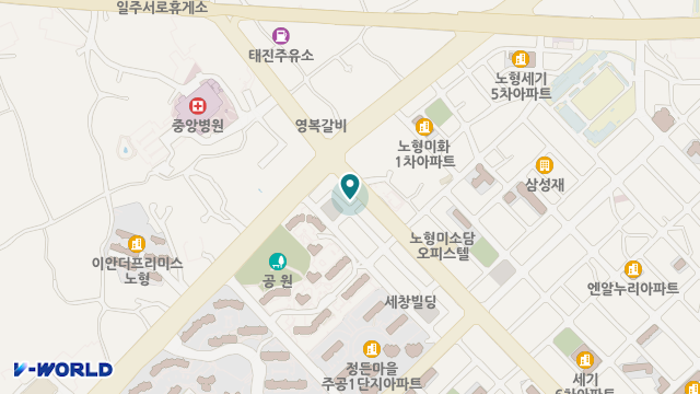 행복주야간보호센터 위치 지도
