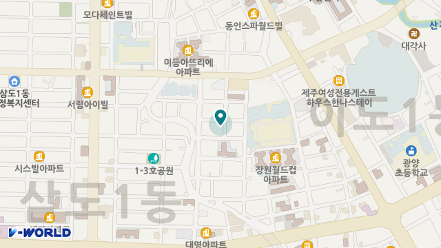 제주노인복지원 위치 지도