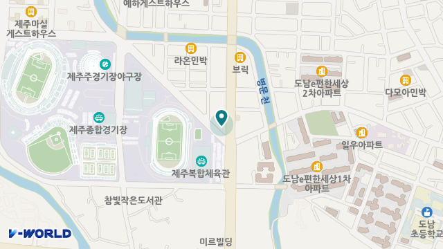 한국 실버 복지센터 위치 지도