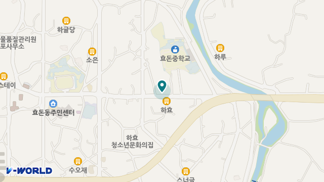 효원재가장기요양기관 위치 지도